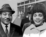 Martin Luther King Jr. and his wife, Coretta Scott King, in 1964.